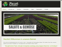 Tablet Screenshot of faust-gartenbau.de